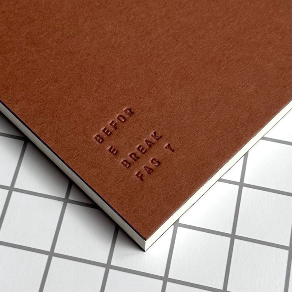 Everyday Notebook - Gridded - Earth Brown