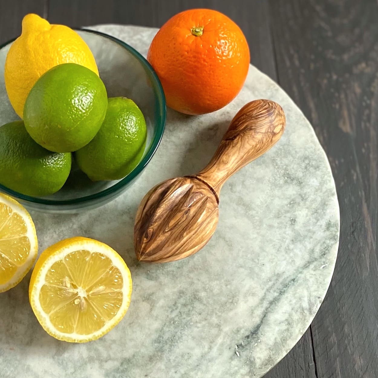Olive Wood Citrus Reamer