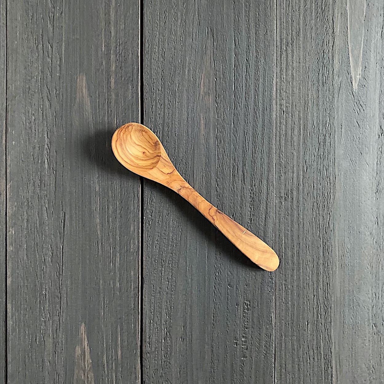 Olive Wood Condiment Spoon