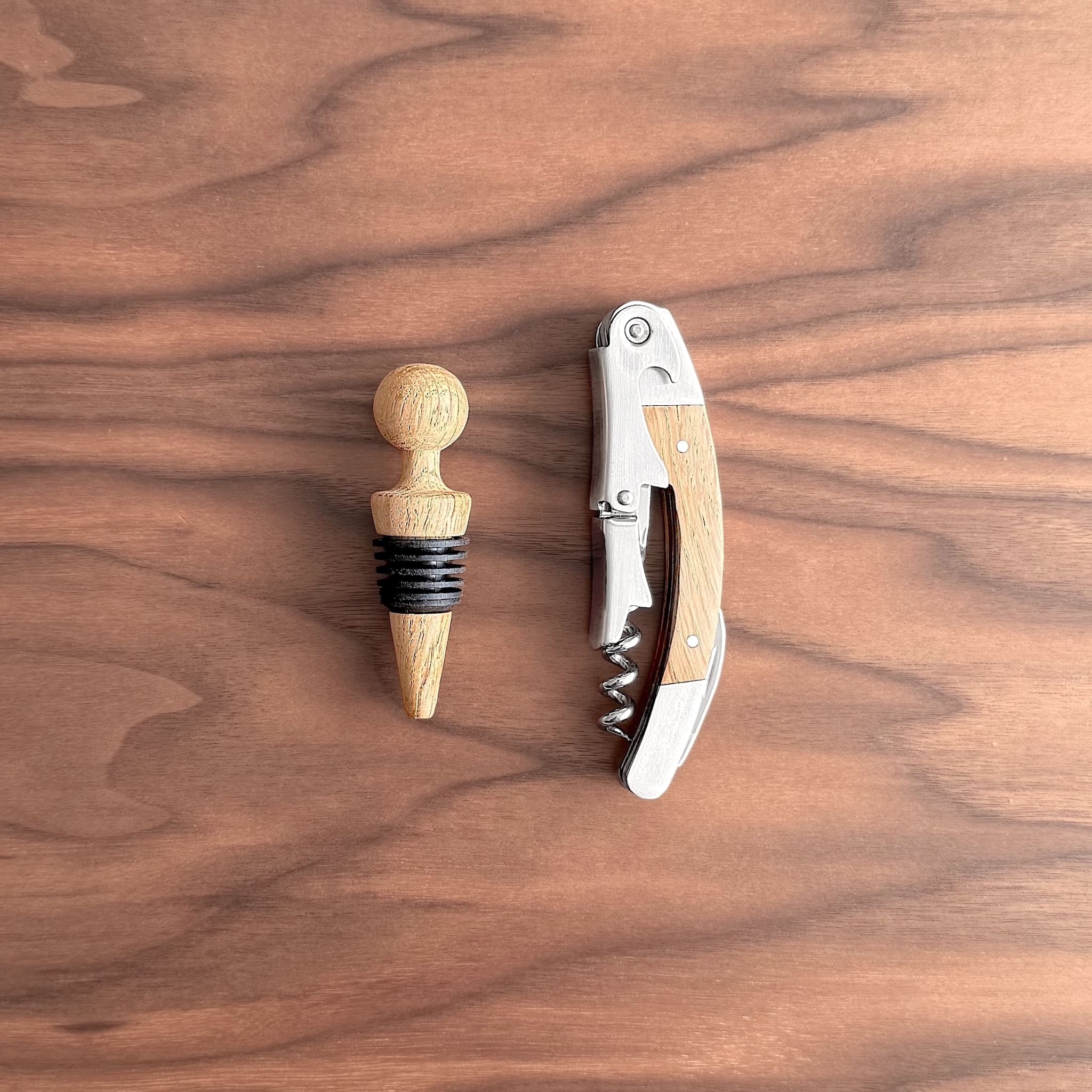 Classic Bottle Opener & Stopper Set