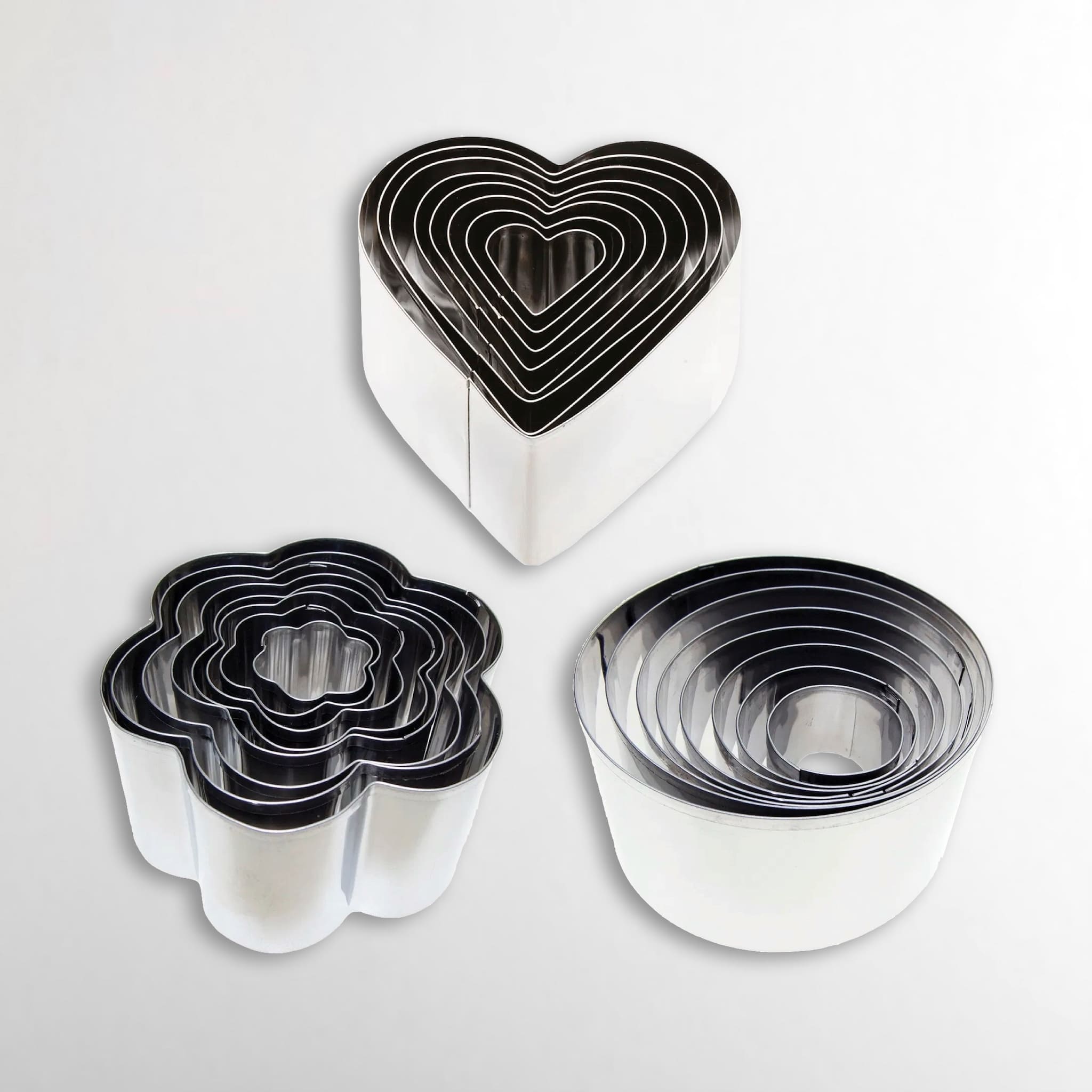 Set of Eight Cookie Cutters