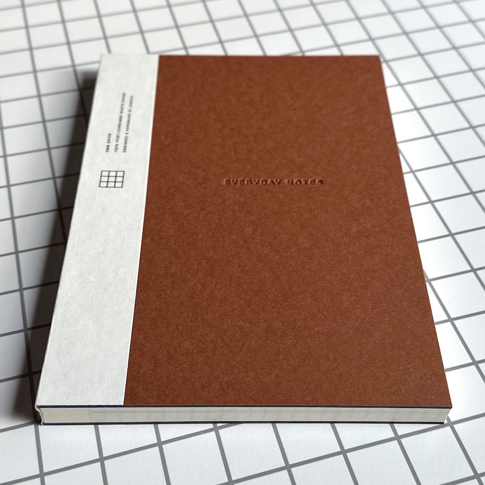 Everyday Notebook - Gridded - Earth Brown