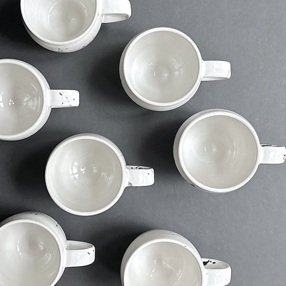 Speckled Ceramic Rounded Mug