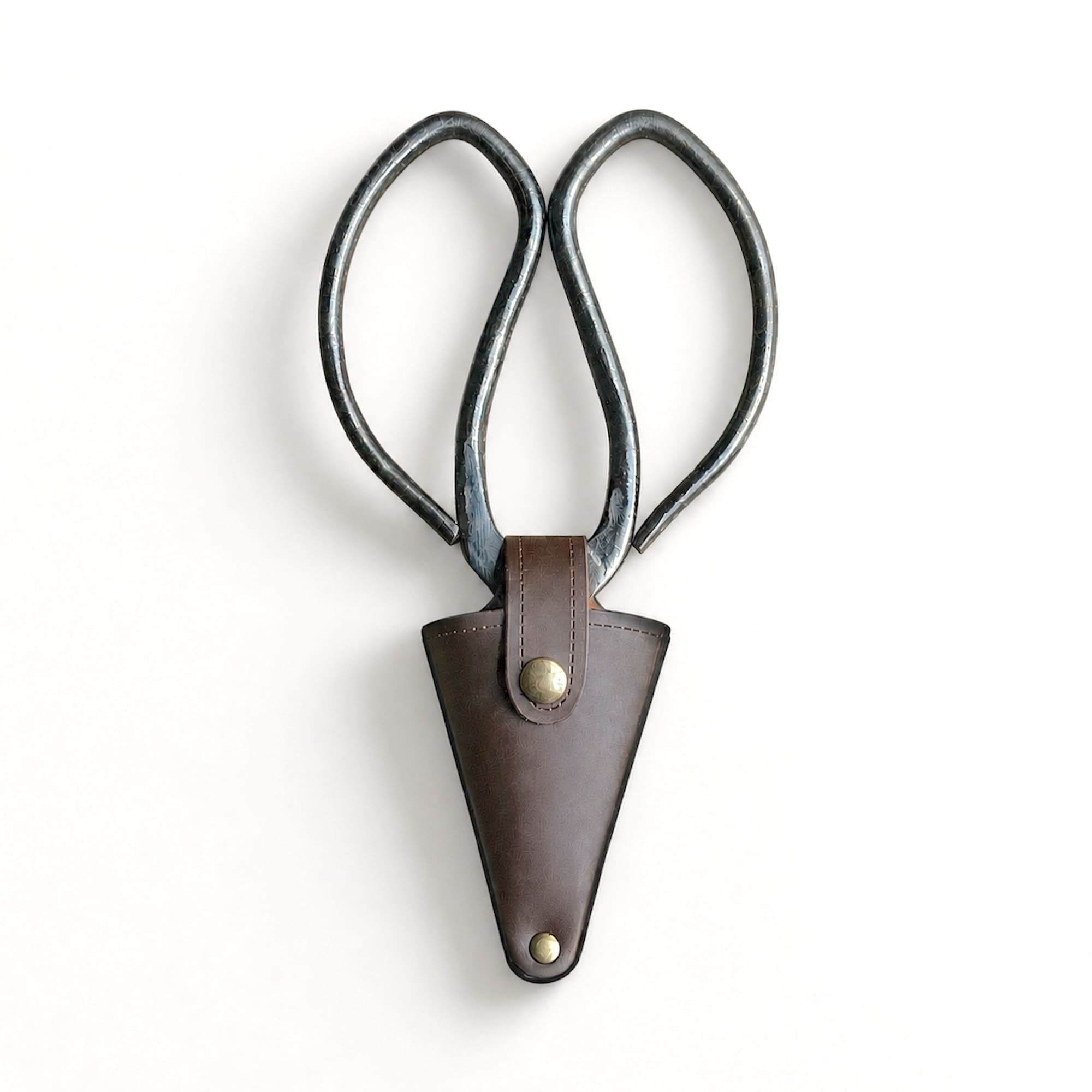 Gardeners Scissors with Vegan Leather Case