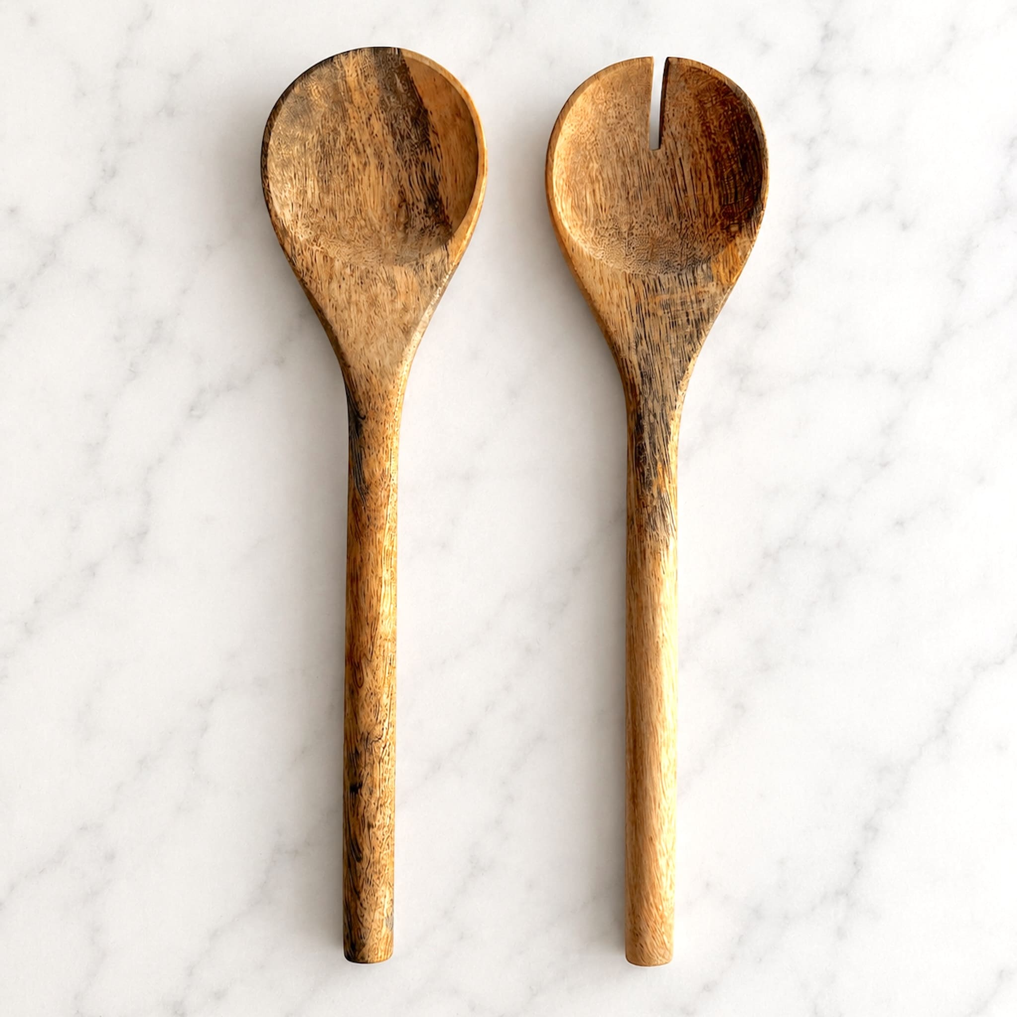 Midford Serving Spoons - Natural Mango Wood