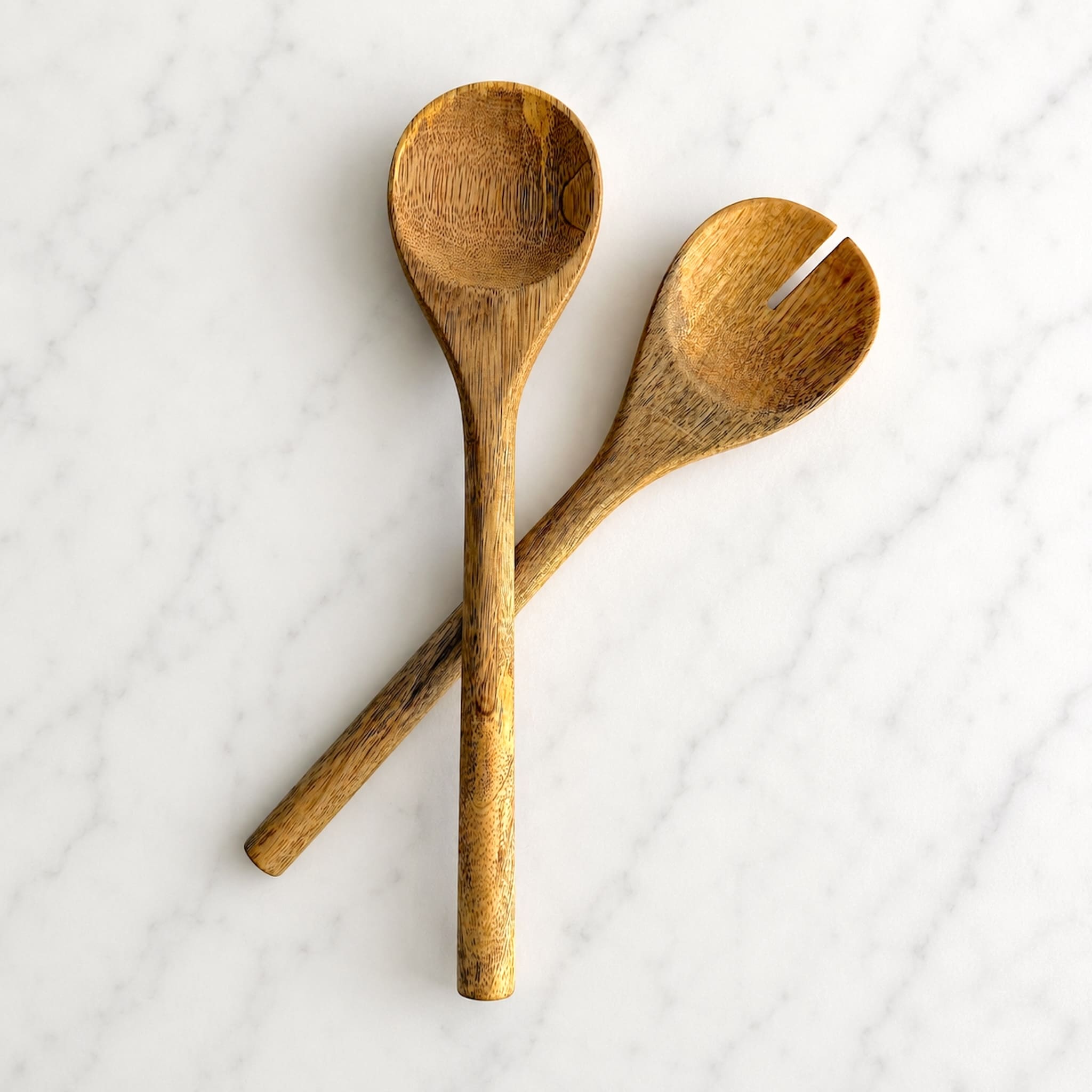 Midford Serving Spoons - Natural Mango Wood