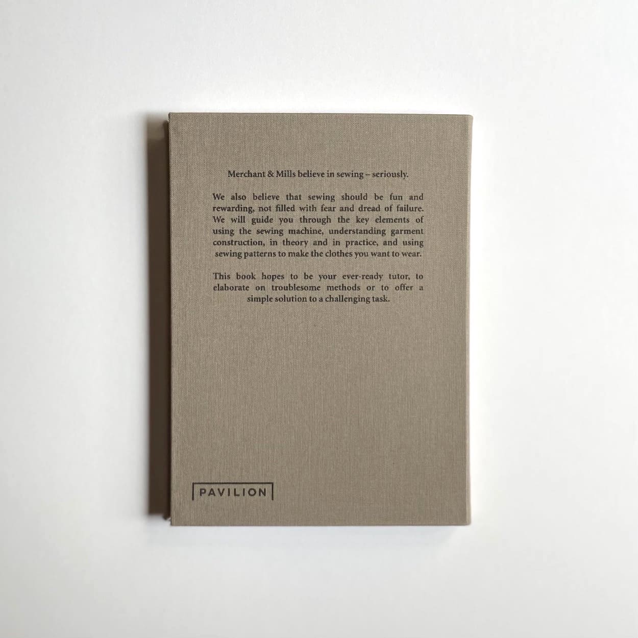 Elementary Sewing Skills Book