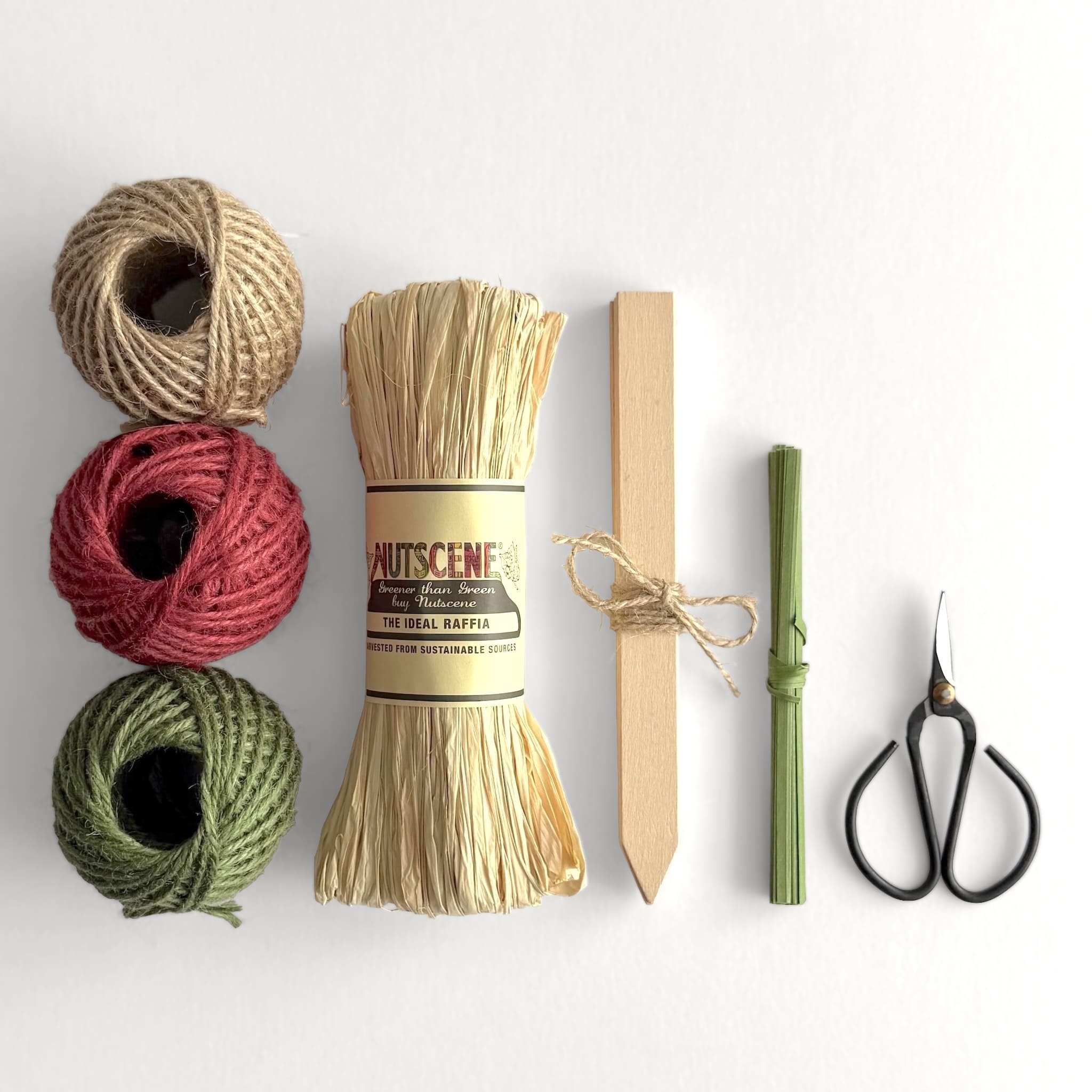 Gardener's Twine & Raffia Set