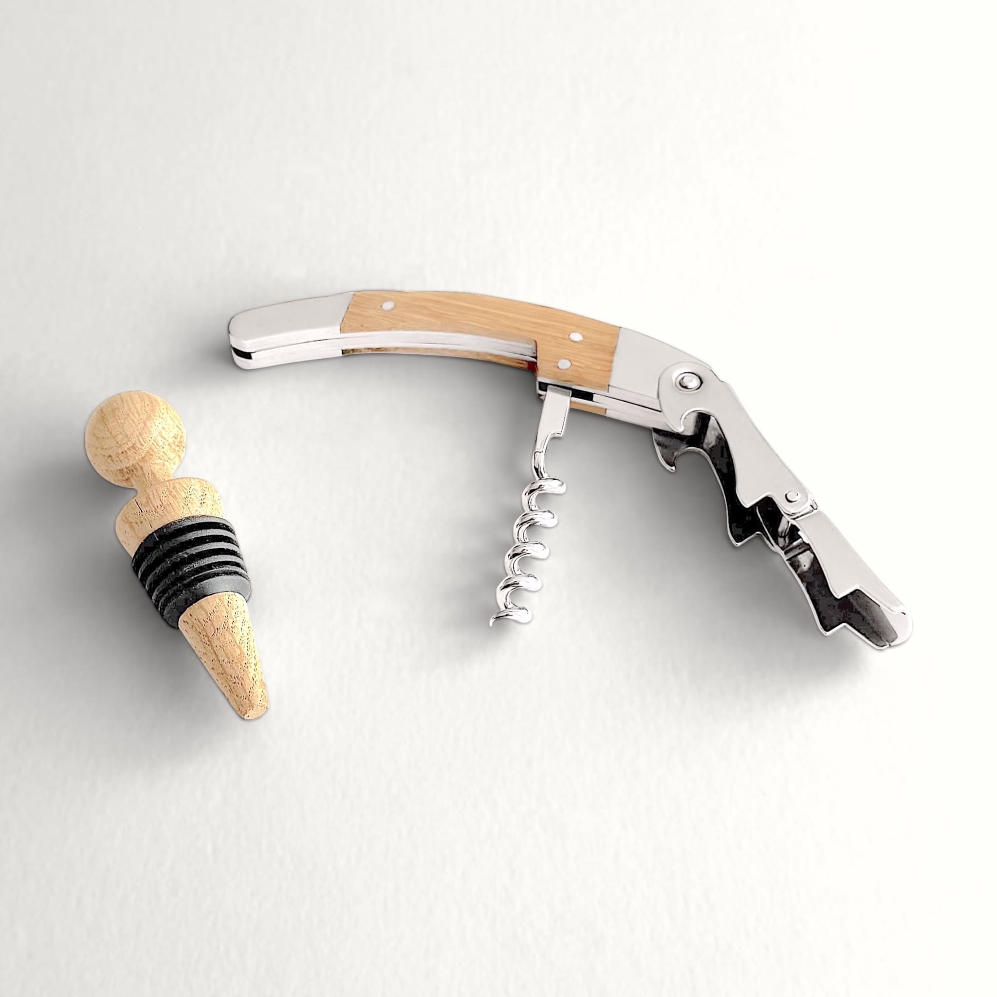Classic Bottle Opener & Stopper Set