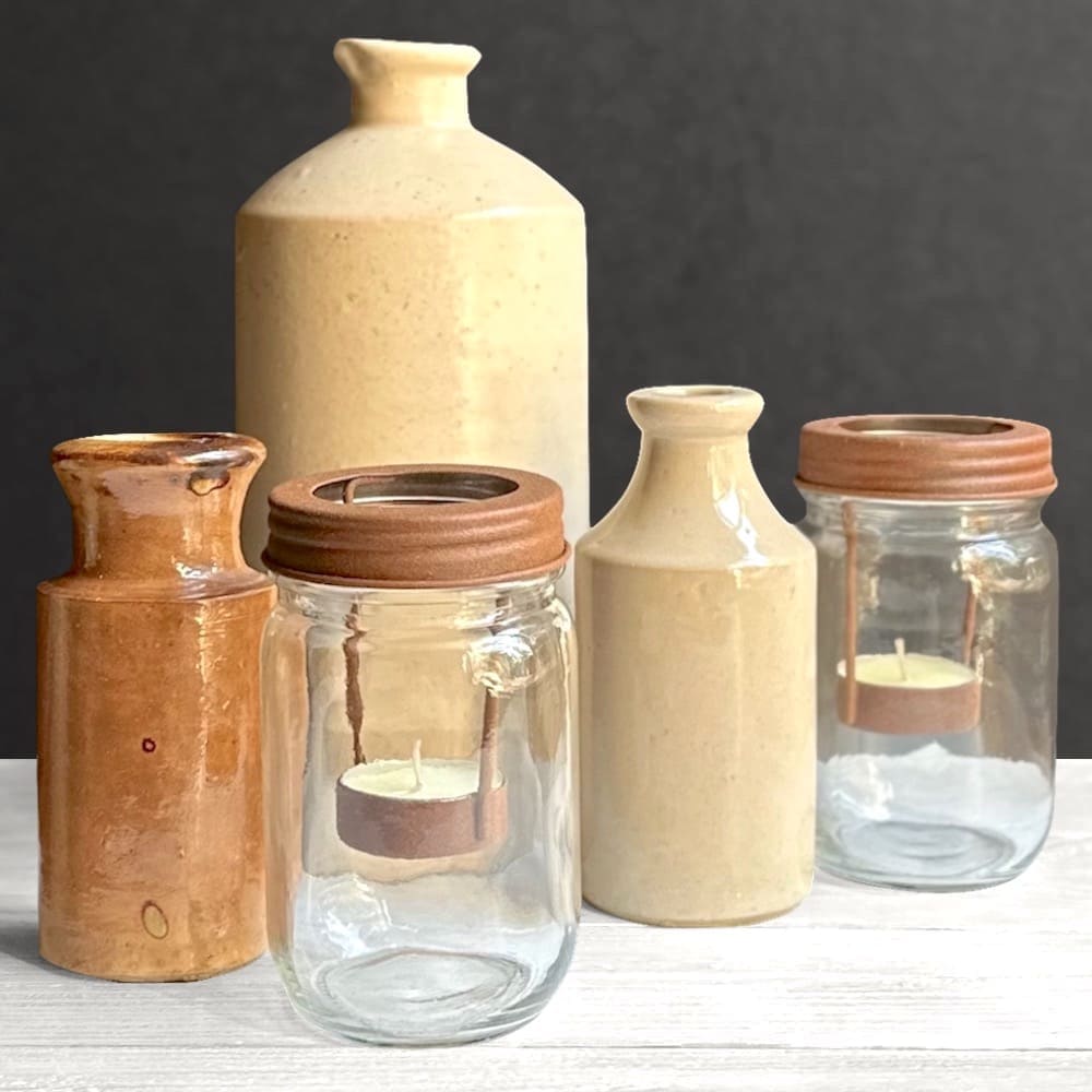 Jam Jar Tealight Holder