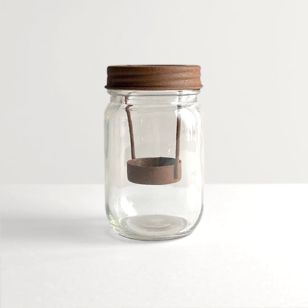 Jam Jar Tealight Holder