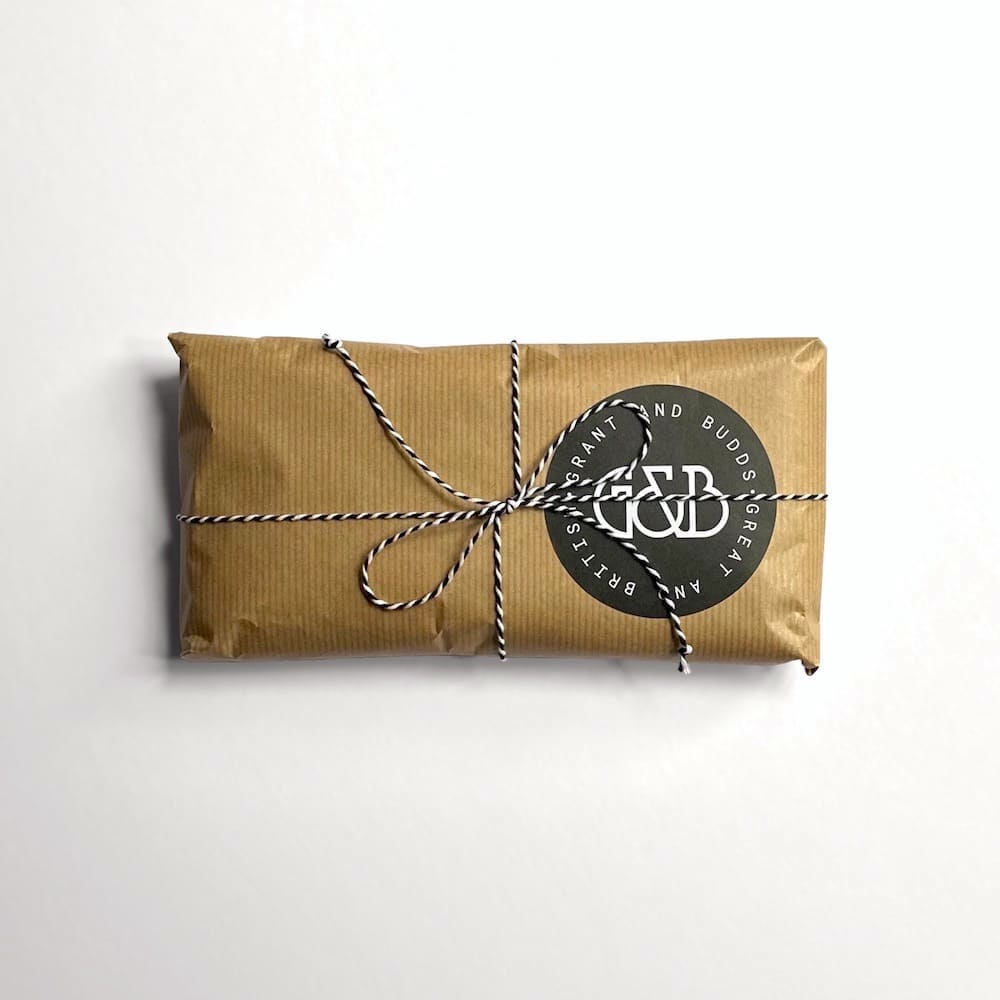 Small Gardeners Scissors with Recycled Leather Case - Natural