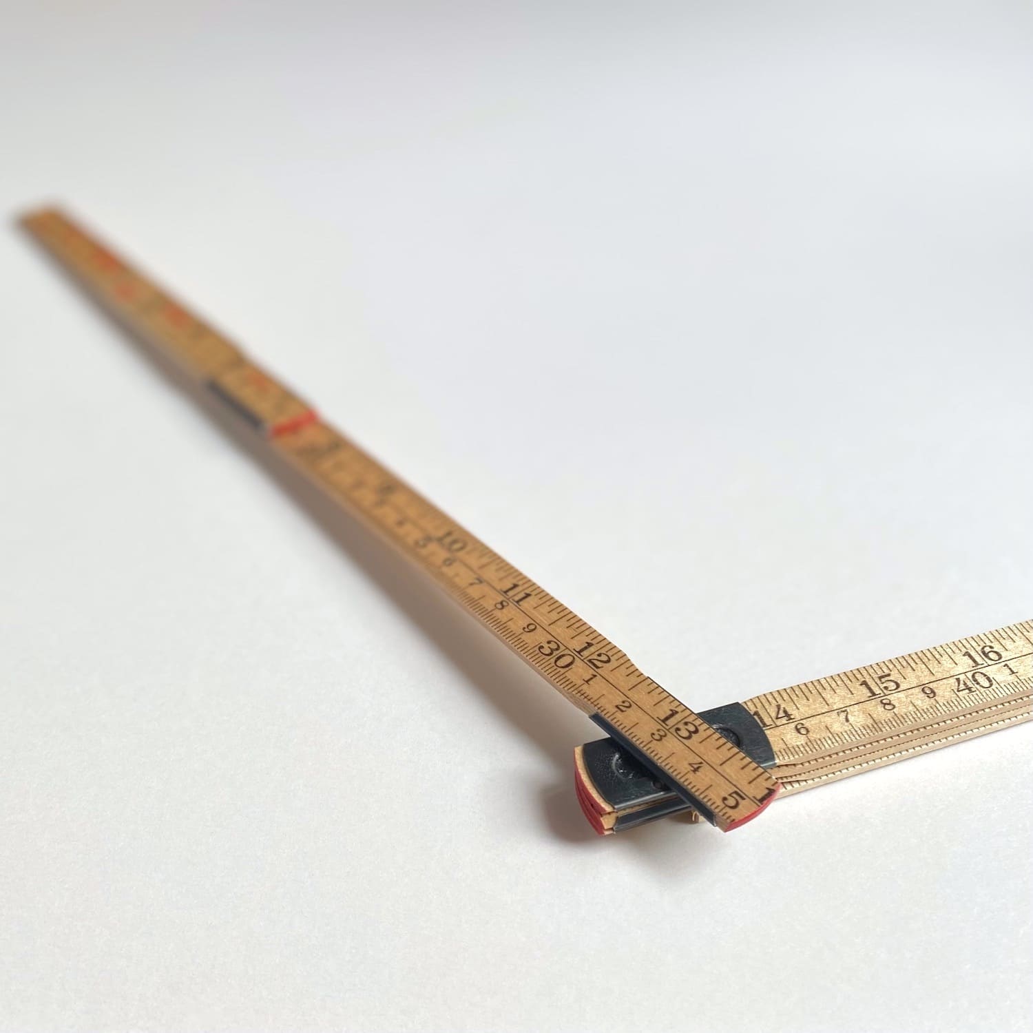 One Meter Folding Wooden Rule