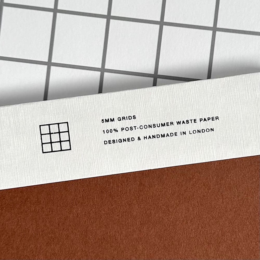 Everyday Notebook - Gridded - Earth Brown