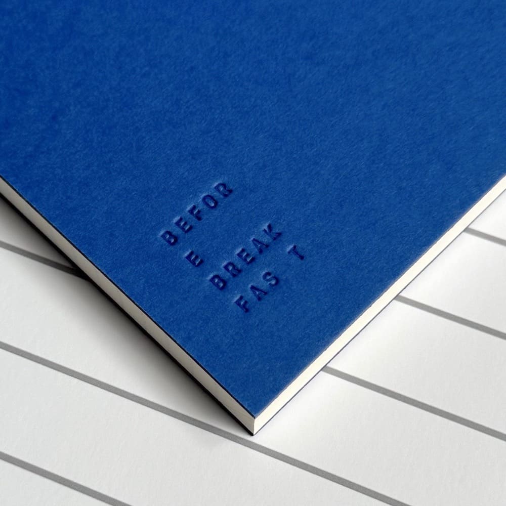 Everyday Notebook - Lined - Ocean Blue
