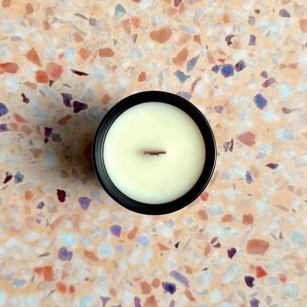 Bergamot Oil & Bamboo Scented Candle