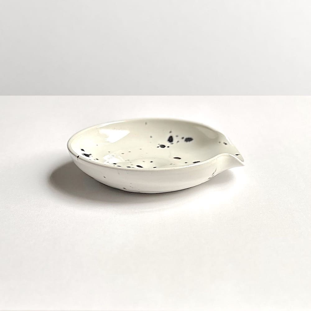 Speckled Ceramic Spoon Rest