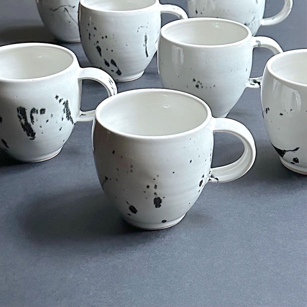 Speckled Ceramic Rounded Mug