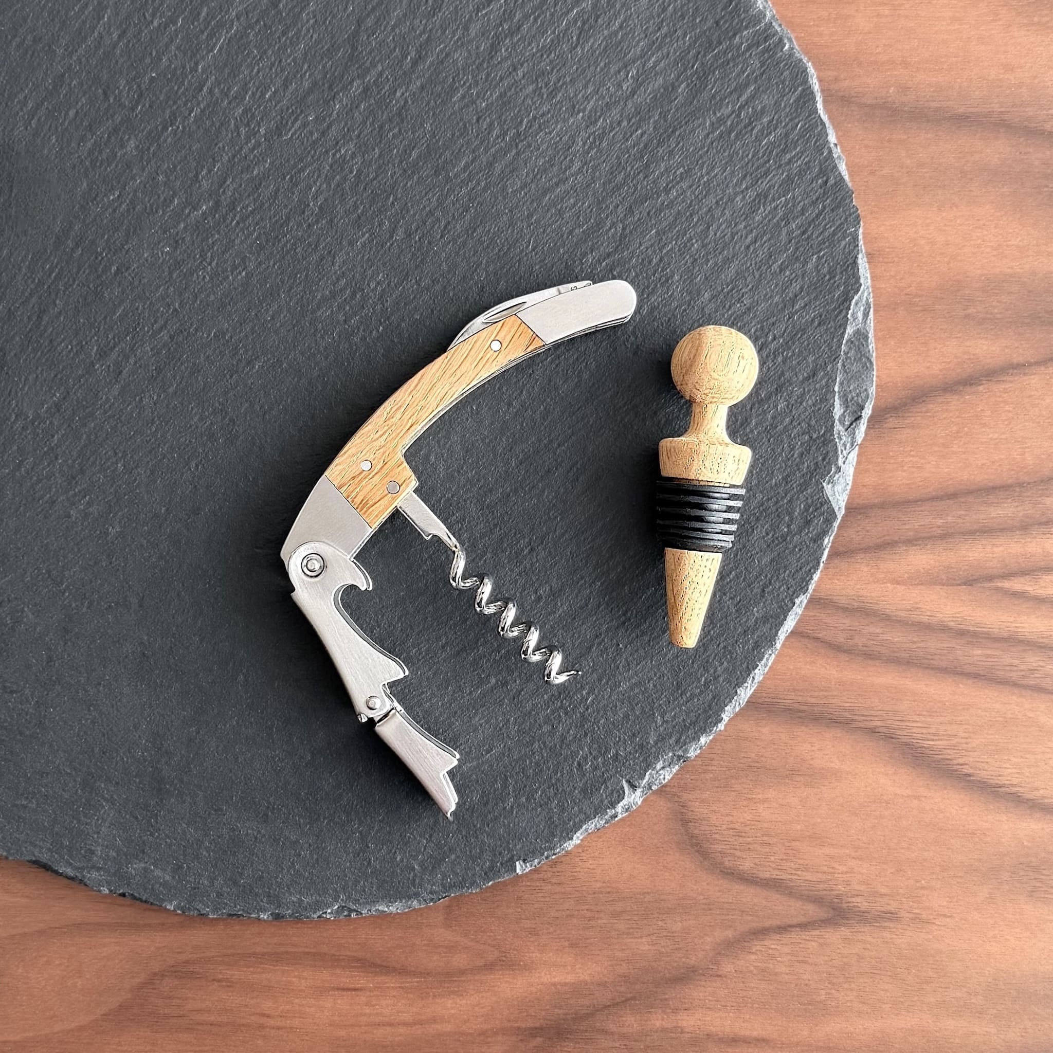 Classic Bottle Opener & Stopper Set