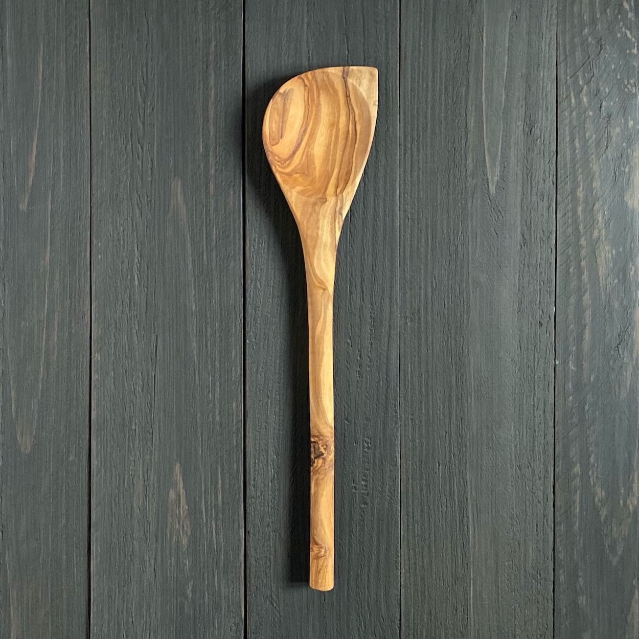 Olive Wood Corner Mixing Spoon