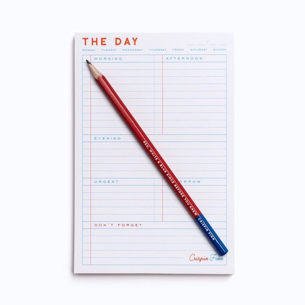 Daily Planner Note Pad