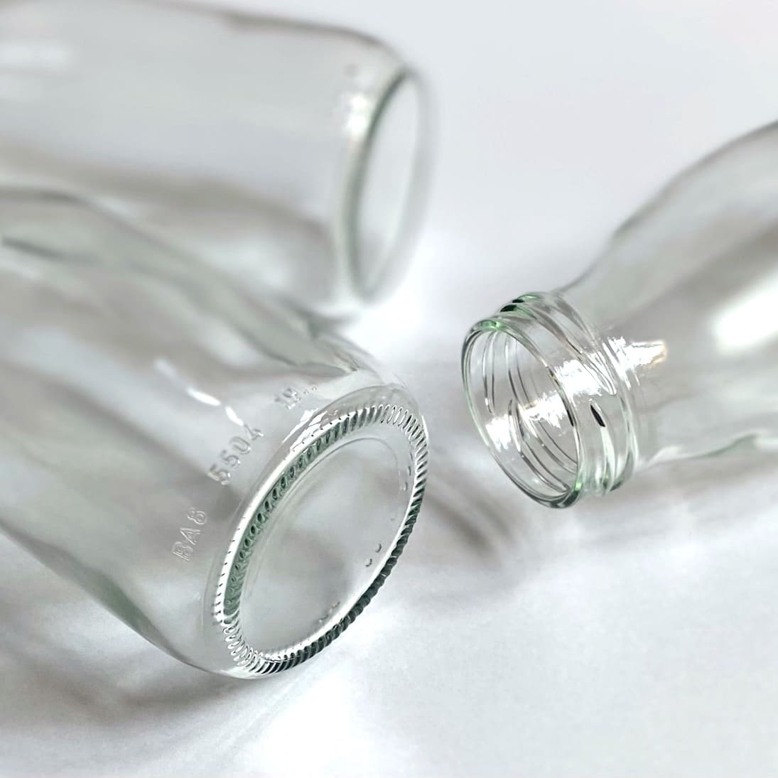 Trio of Milk Bottle Vases - Small