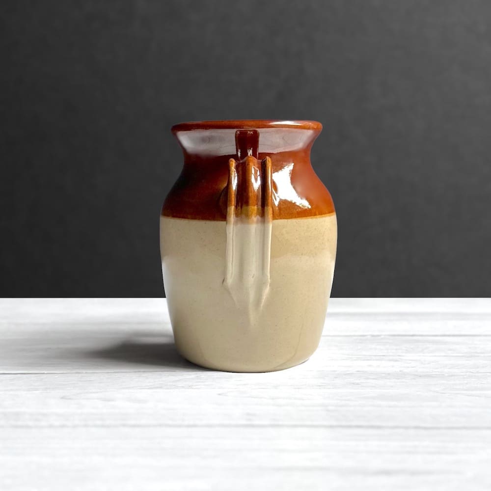 Two Tone Farmhouse Stoneware Jug - Small