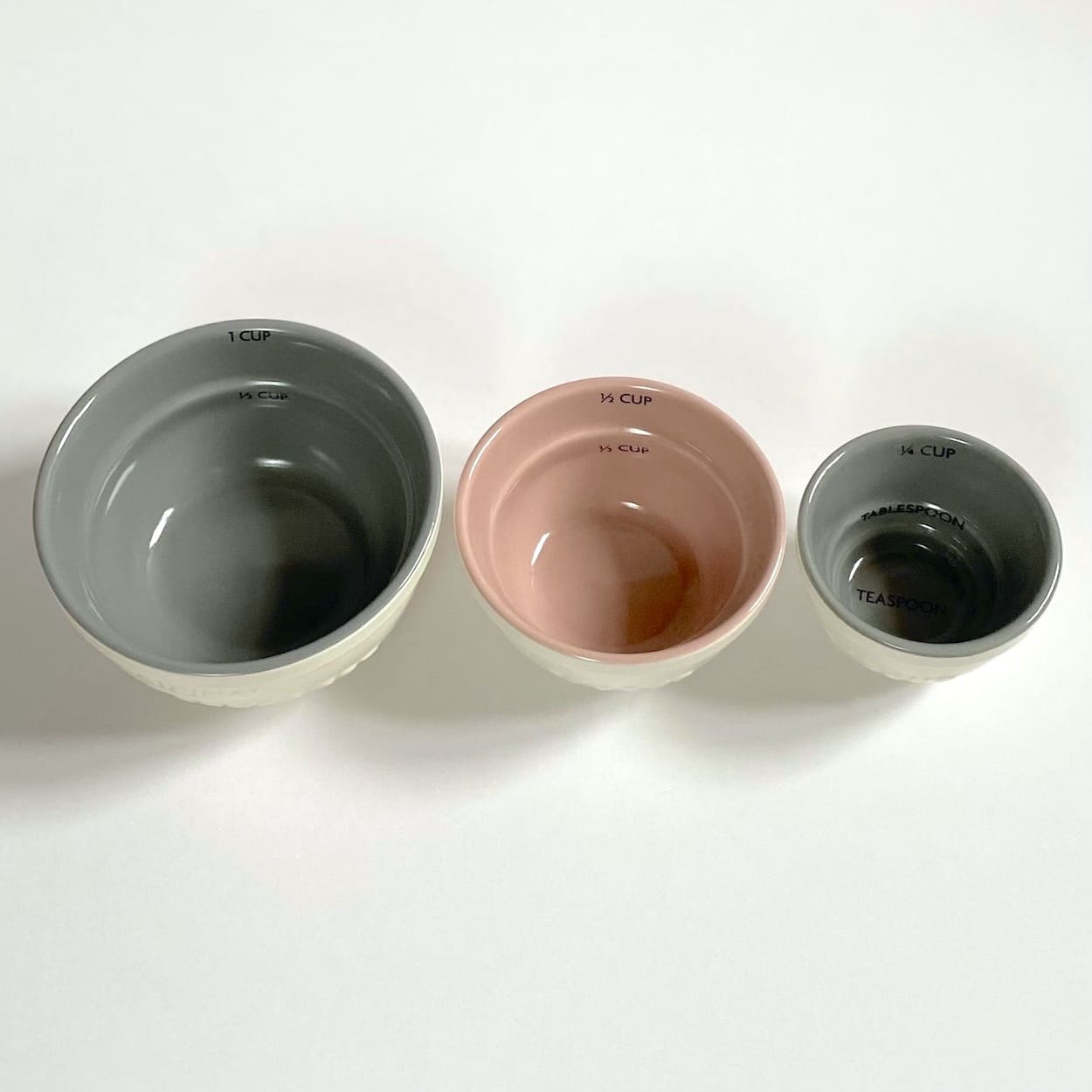 Stoneware Multi-Measure Cup Set