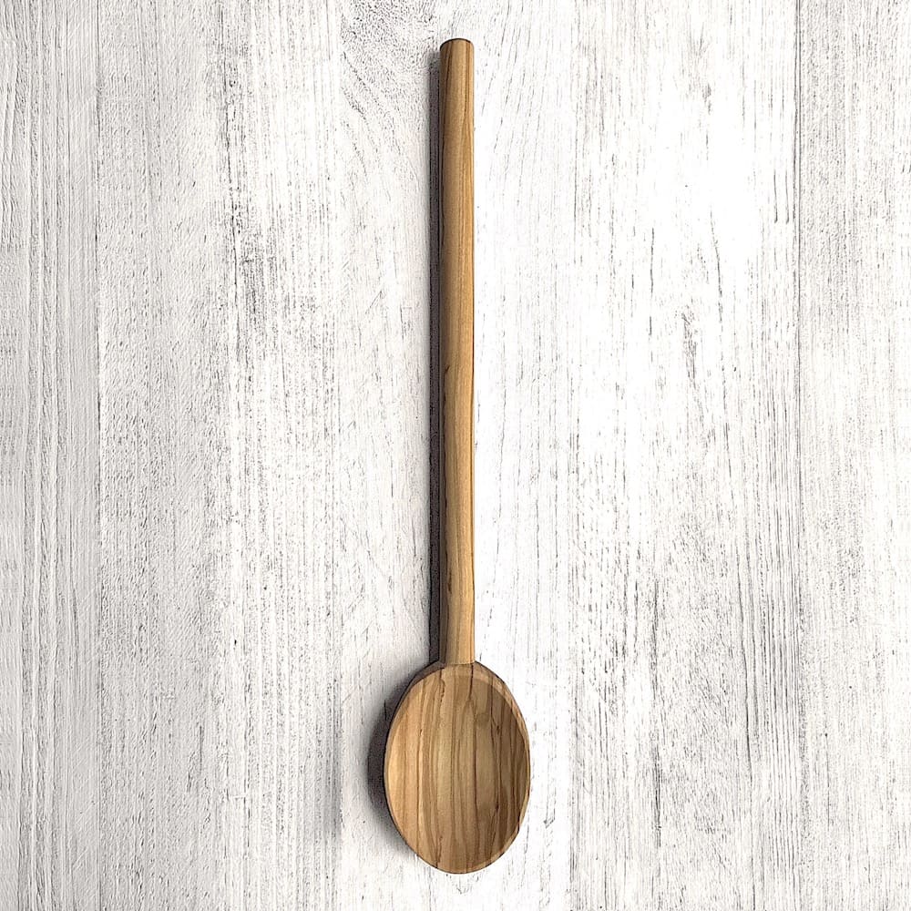 Olive Wood Oval Mixing Spoon