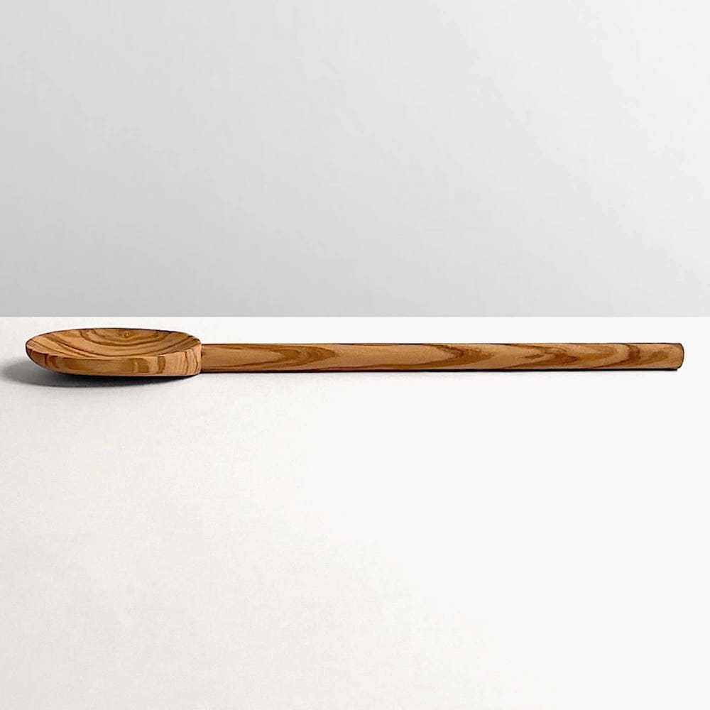 Olive Wood Oval Mixing Spoon