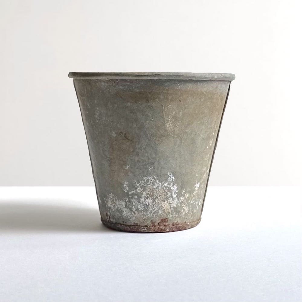 Tapered Zinc Flowerpot - Small