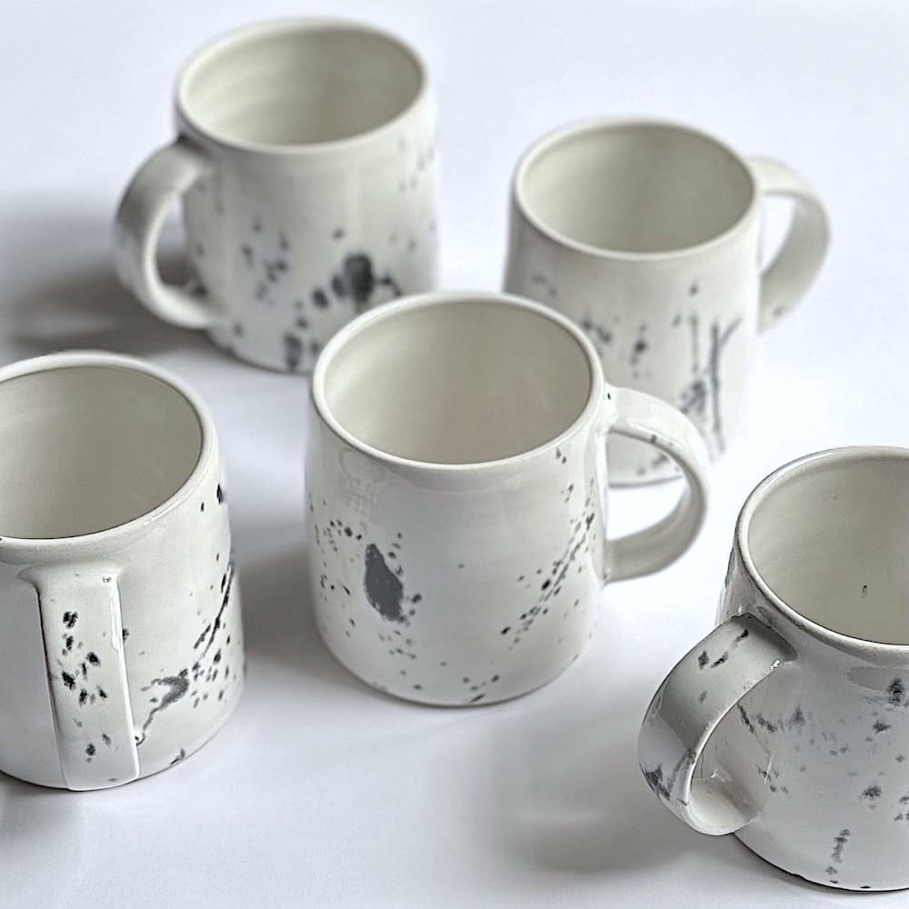 Speckled Ceramic Straight Mug