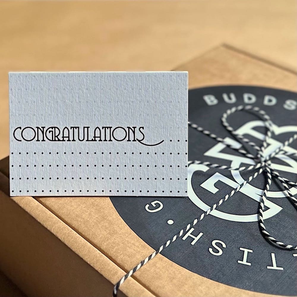 To & From Mini Card - Congratulations