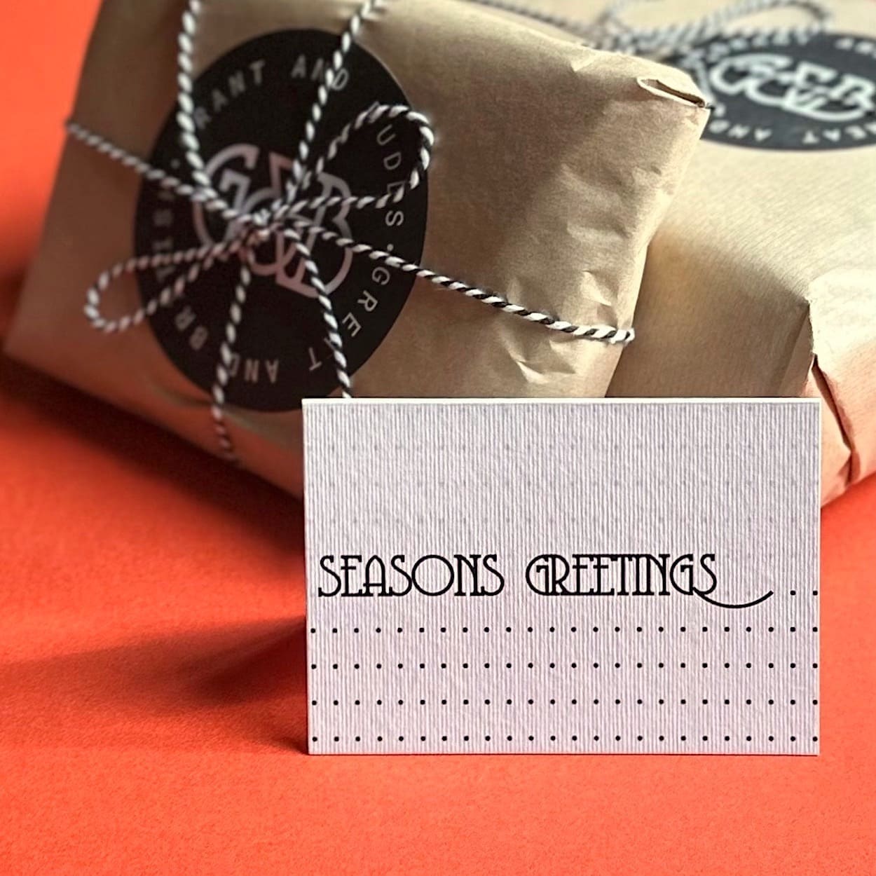 To & From Mini Card - Seasons Greetings