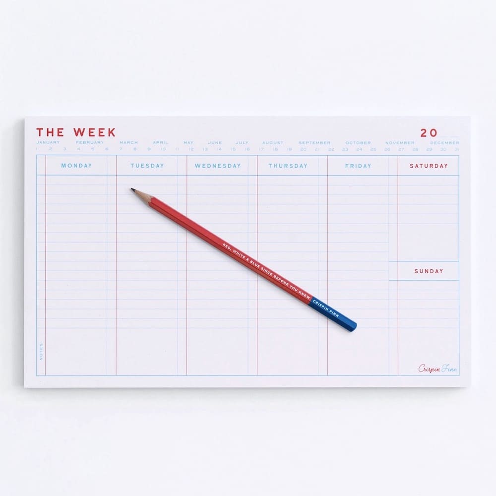 Weekly Planner Desk Pad